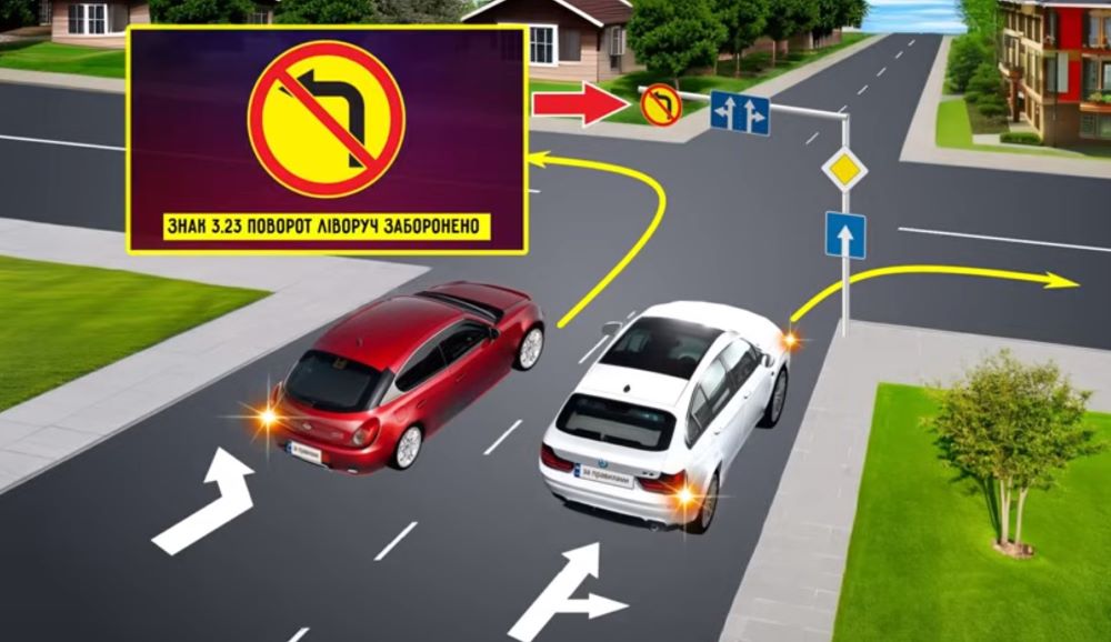 Кто нарушает ПДД — кому разрешен поворот в запутанной ситуации - фото 3