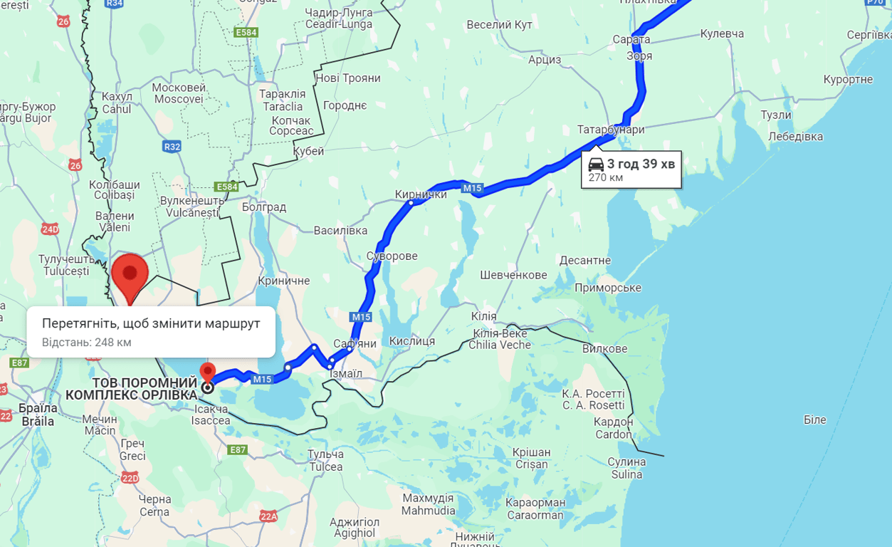 КПП Орловка