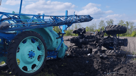 В Харьковской области тракторист подорвался на мине - 285x160