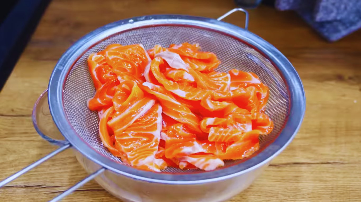 рецепт солоної риби на закуску