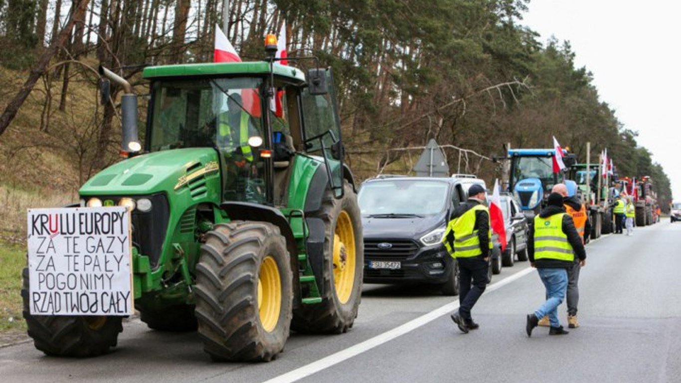 В ГНСУ заявили о новом протесте польских фермеров на границе 4 июня