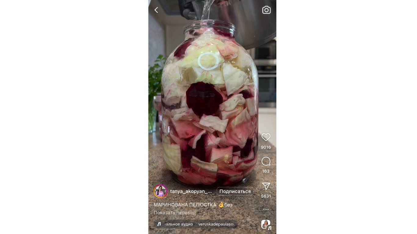 смачна закуска маринована капуста пелюстка 