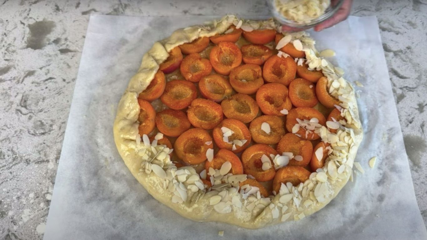 рецепт галети з абрикосами 