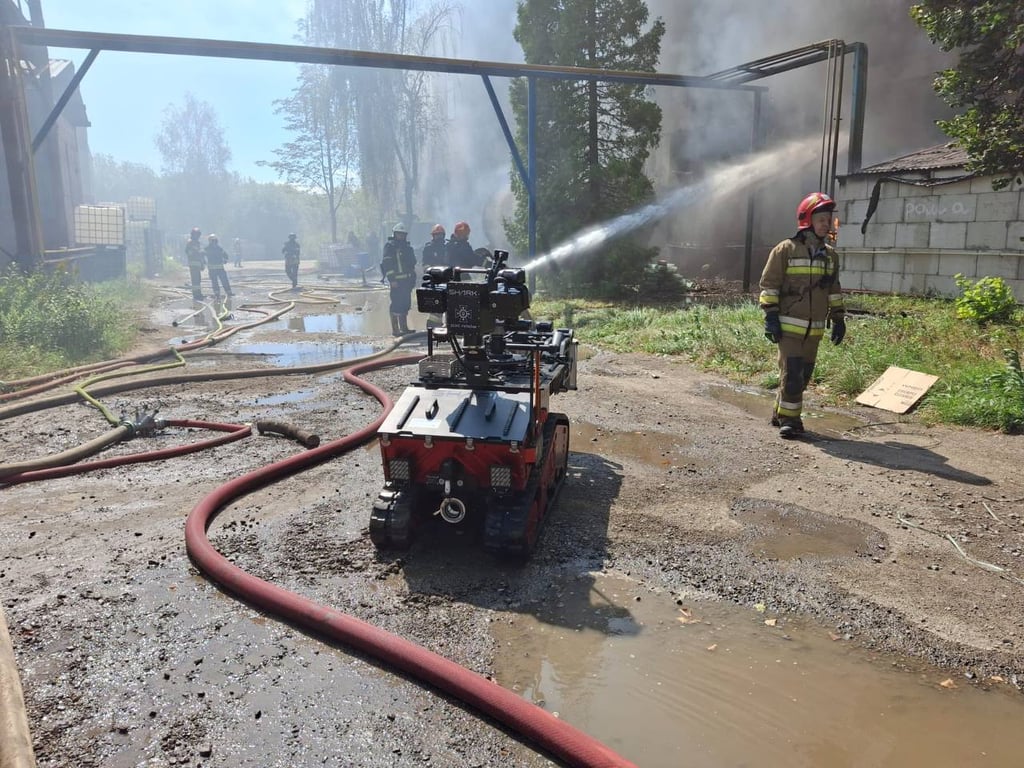 Ліквідація пожежі у Львові