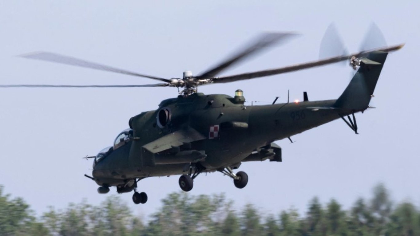 У Польщі спростовують інформацію про те, що гелікоптер МІ-24 перетнув білоруський кордон