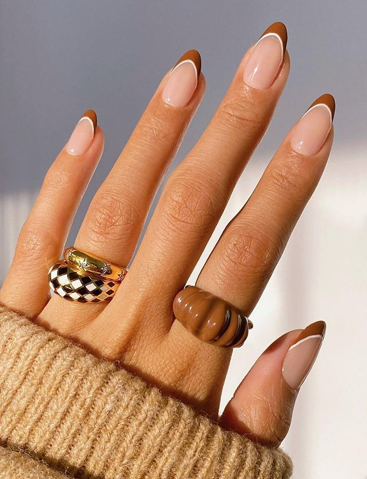 10 cozy brown manicure ideas perfect for fall