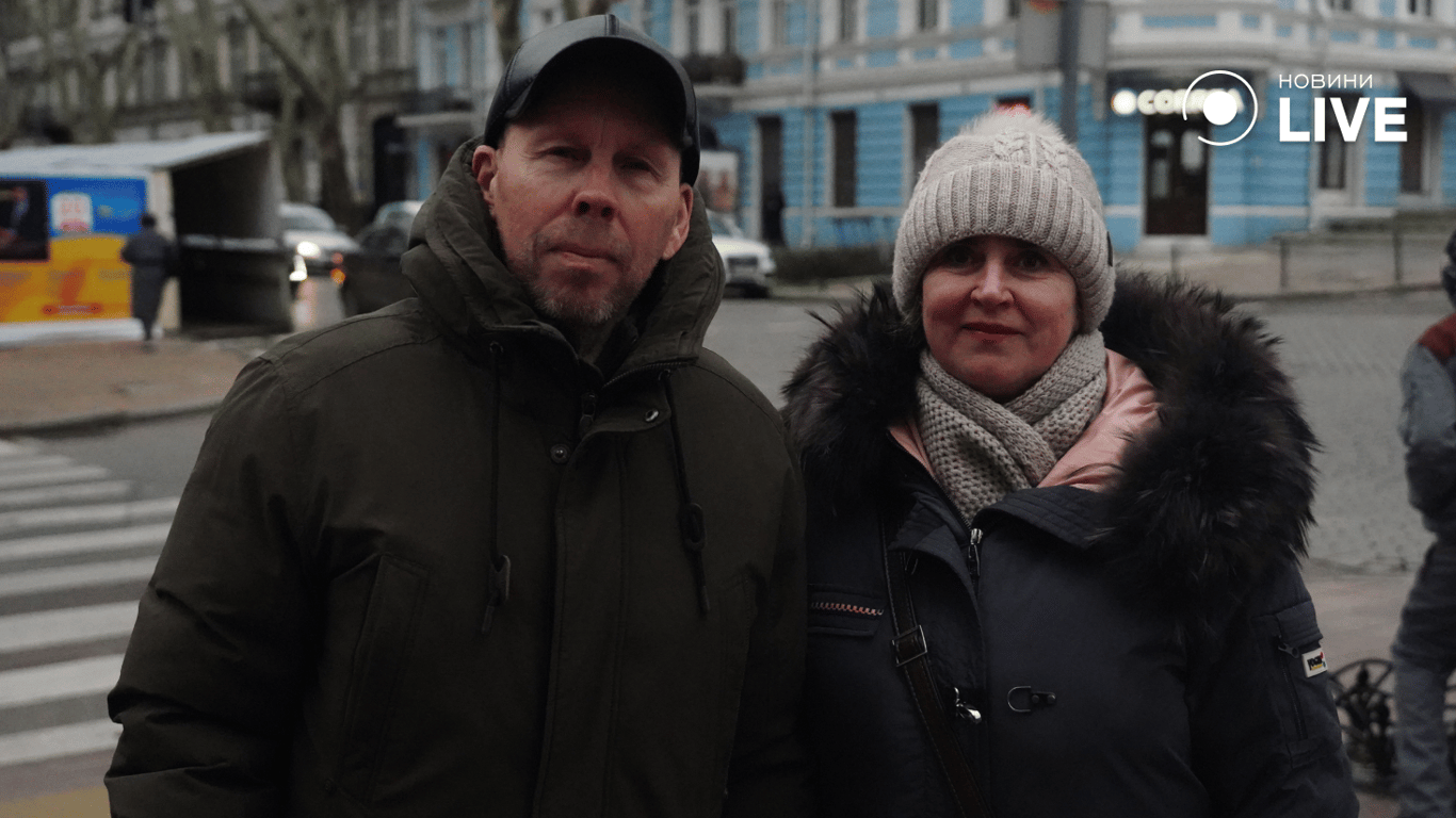 Одесситы Надежда и Игорь.