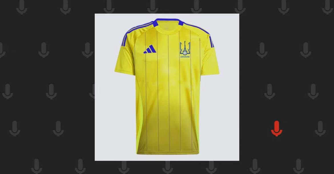 Новая форма сборной Украины по футболу