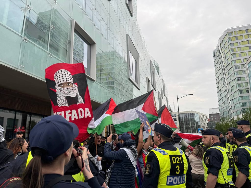 протест палестинців в Мальмо