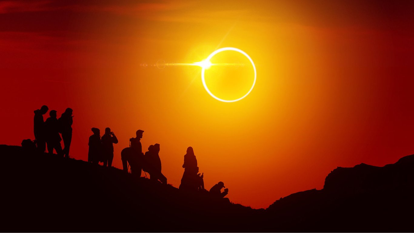 Кольцеобразное солнечное затмение 2023 — где смотреть 14 октября в Украине