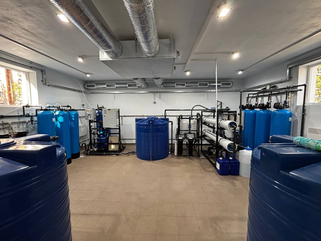 Очищення води для бювету