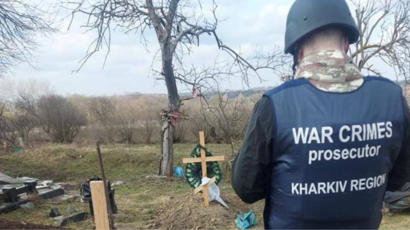 У Харківській області ексгумували чоловіка, якого вбили окупанти: деталі