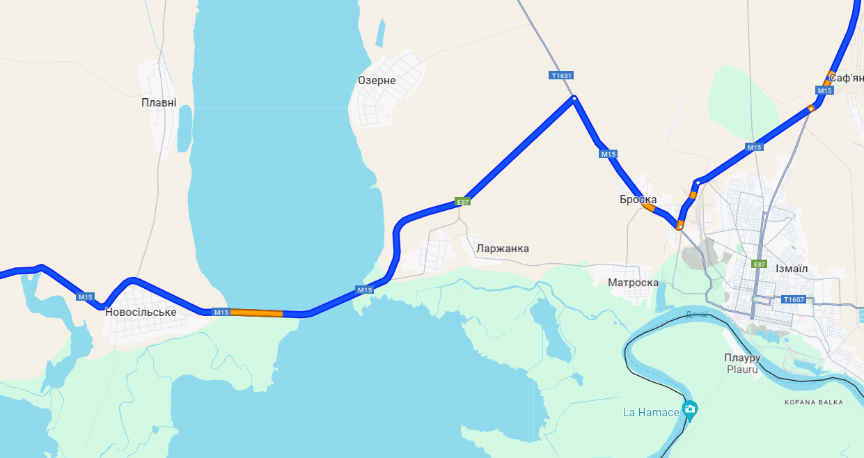 Пробки на Орловке 8 июня