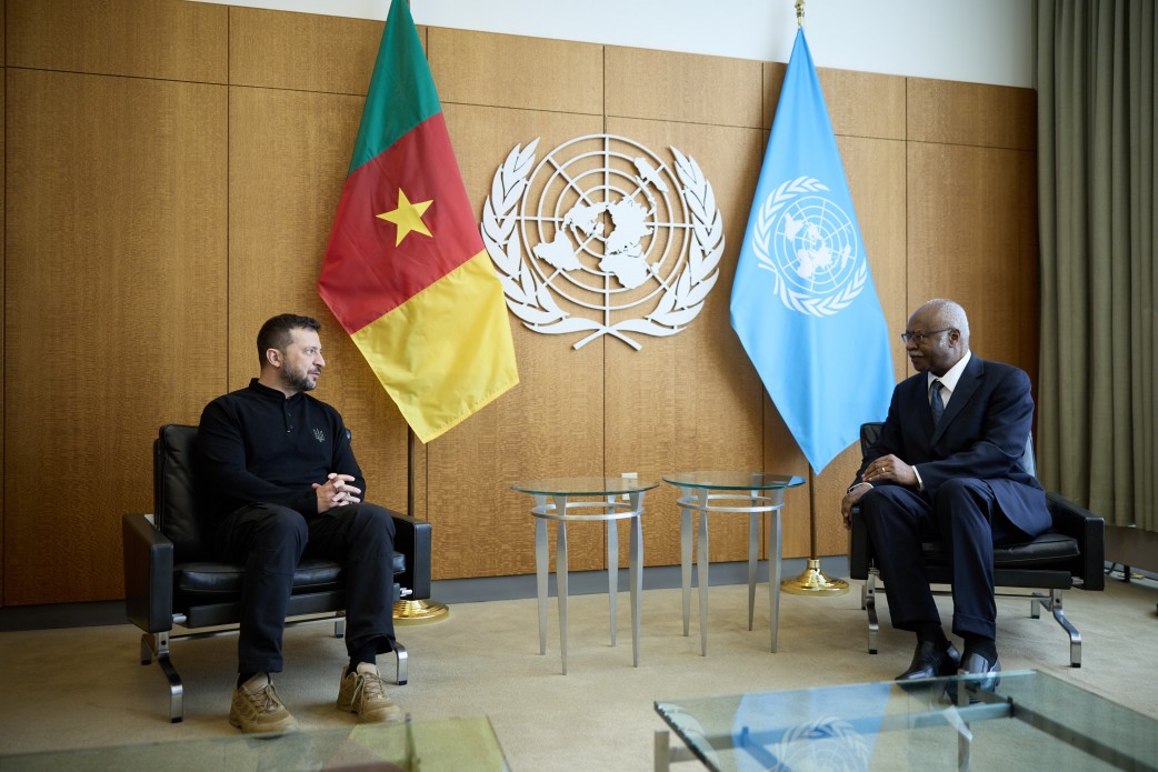 Володимир Зеленський та Філемон Янг