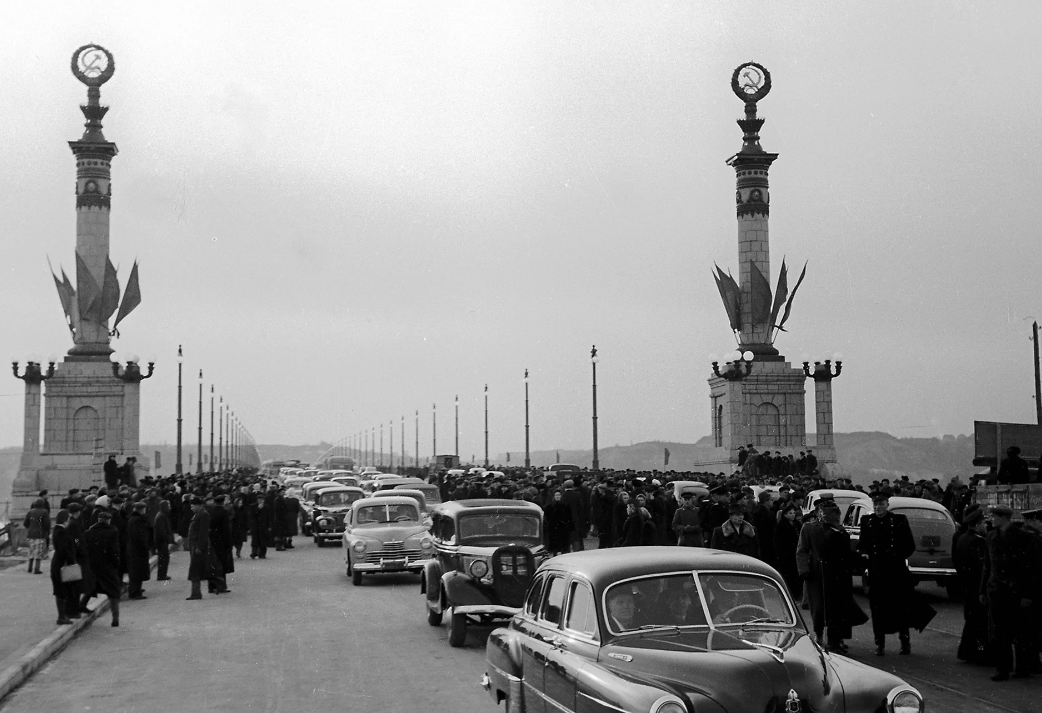 Відкриття мосту Патона