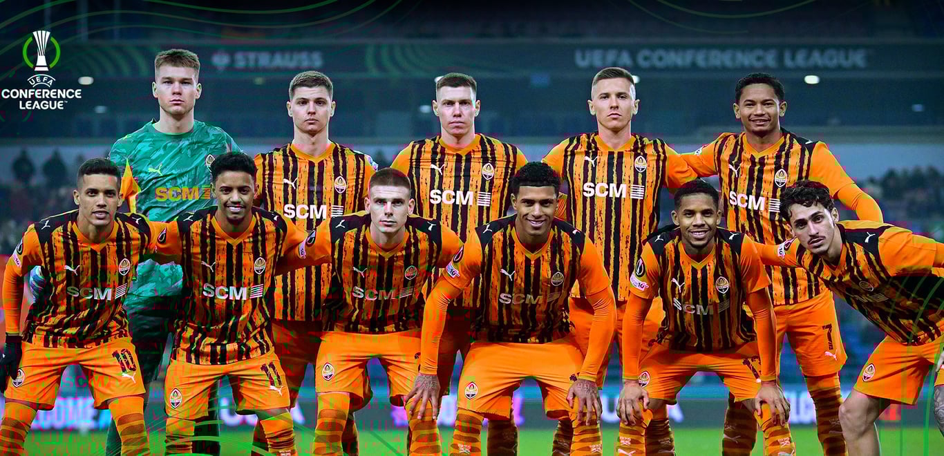 Игроки донецкого Шахтера