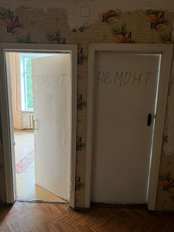 Ремонт в психіатричній лікарні Одещини. Фото: Олександр Харлов/Facebook