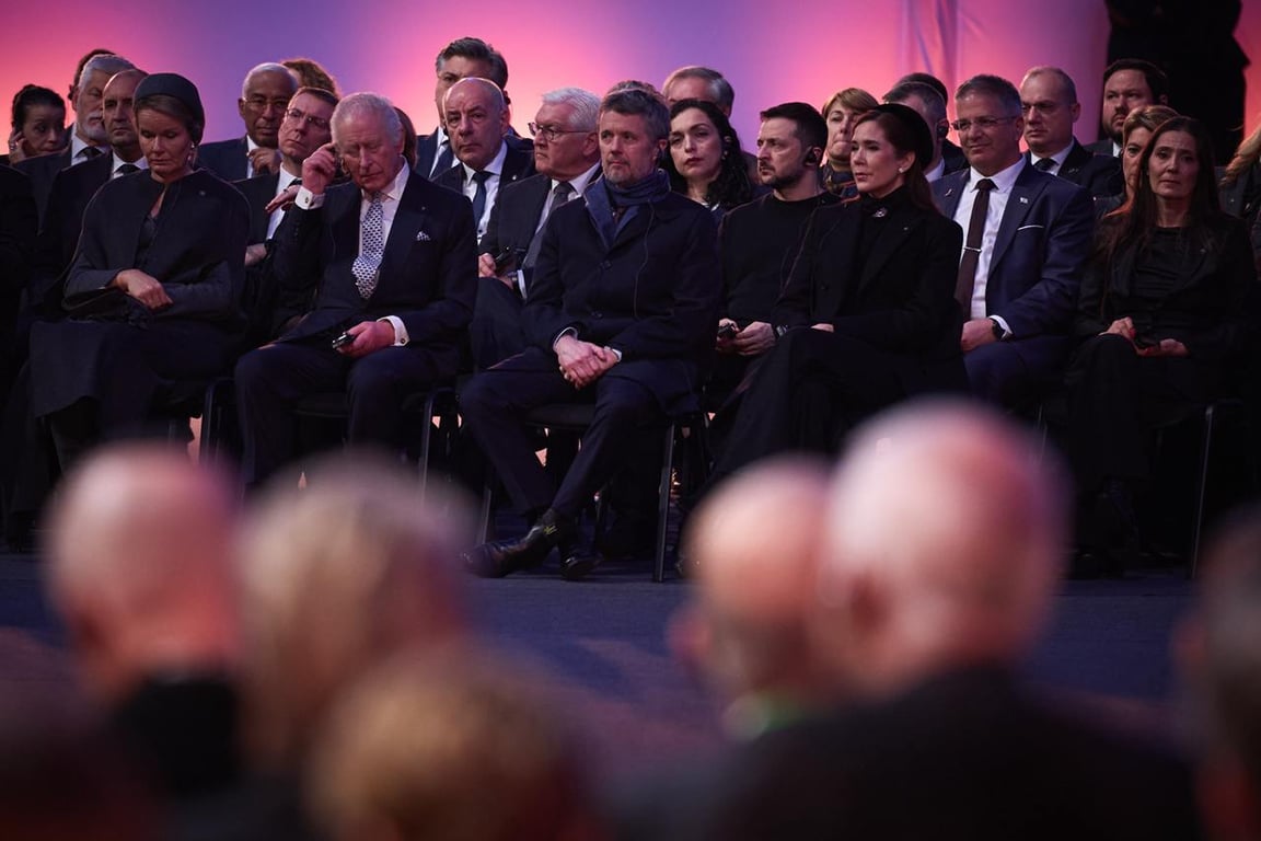 Зеленський на церемонії в Аушвіці