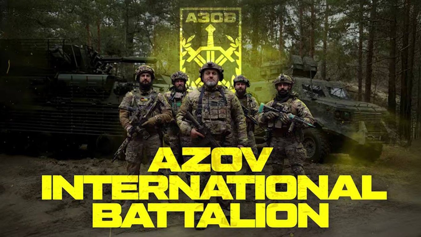 The "Azov" Brigade has released a video address, calling on foreigners to join their unit