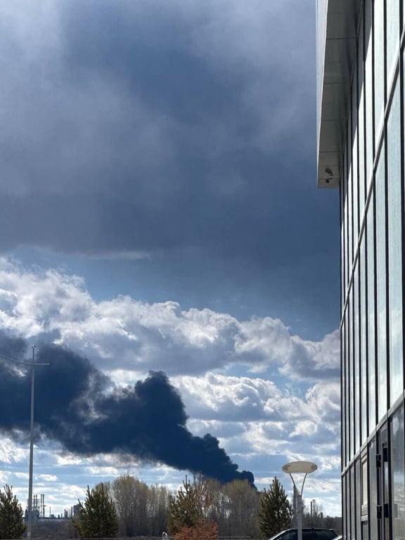 Пожежа в Росії