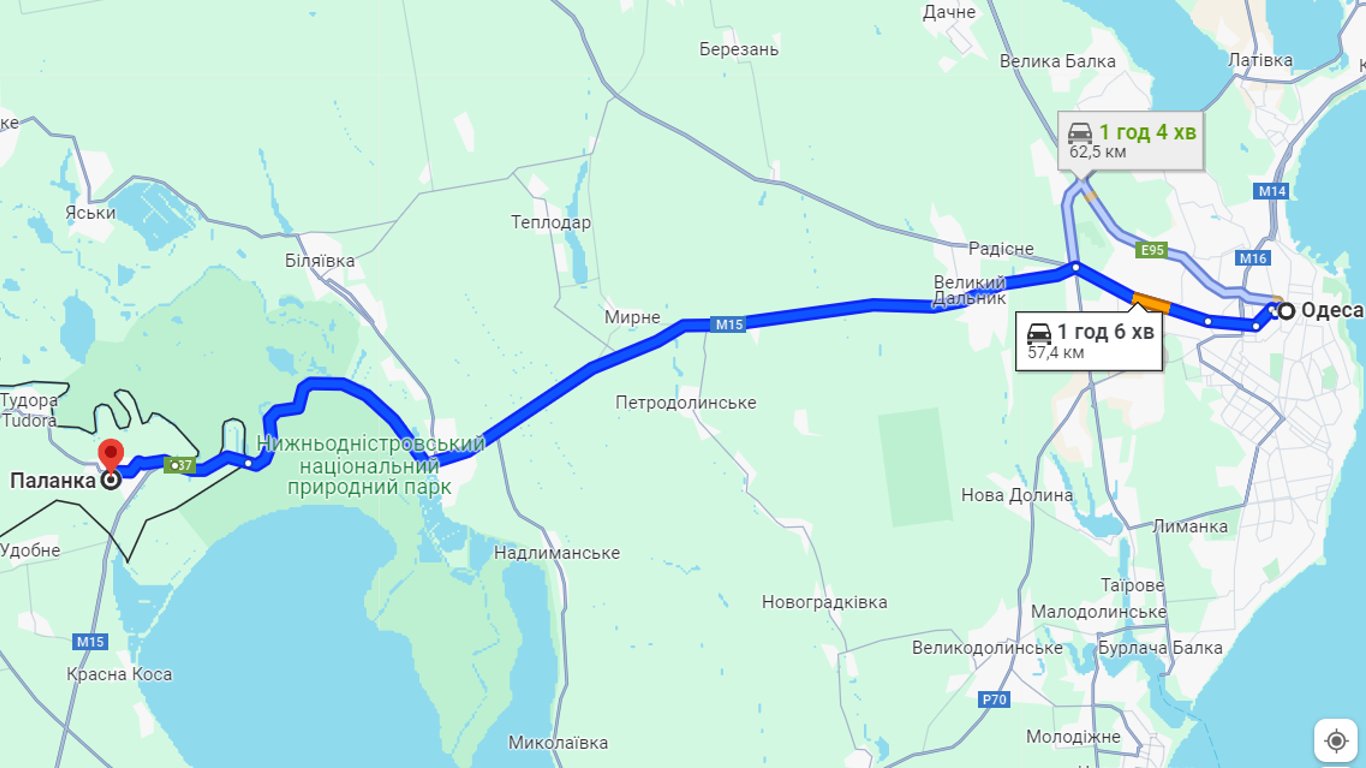 Дорога из Одессы до границ региона — пробки на международных трассах