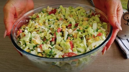 Easy recipe to make Chinese cabbage salad in 5 minutes - 285x160