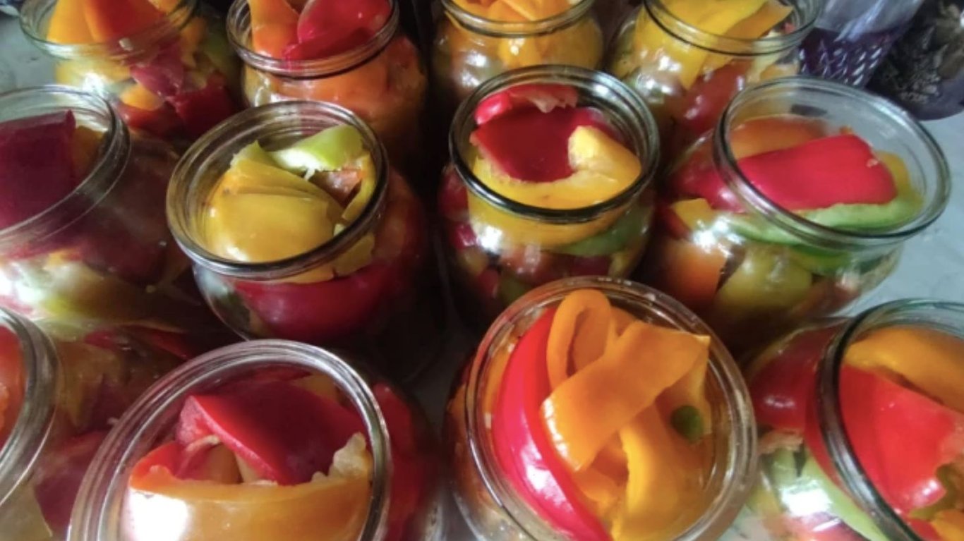 рецепт маринованих перців на зиму