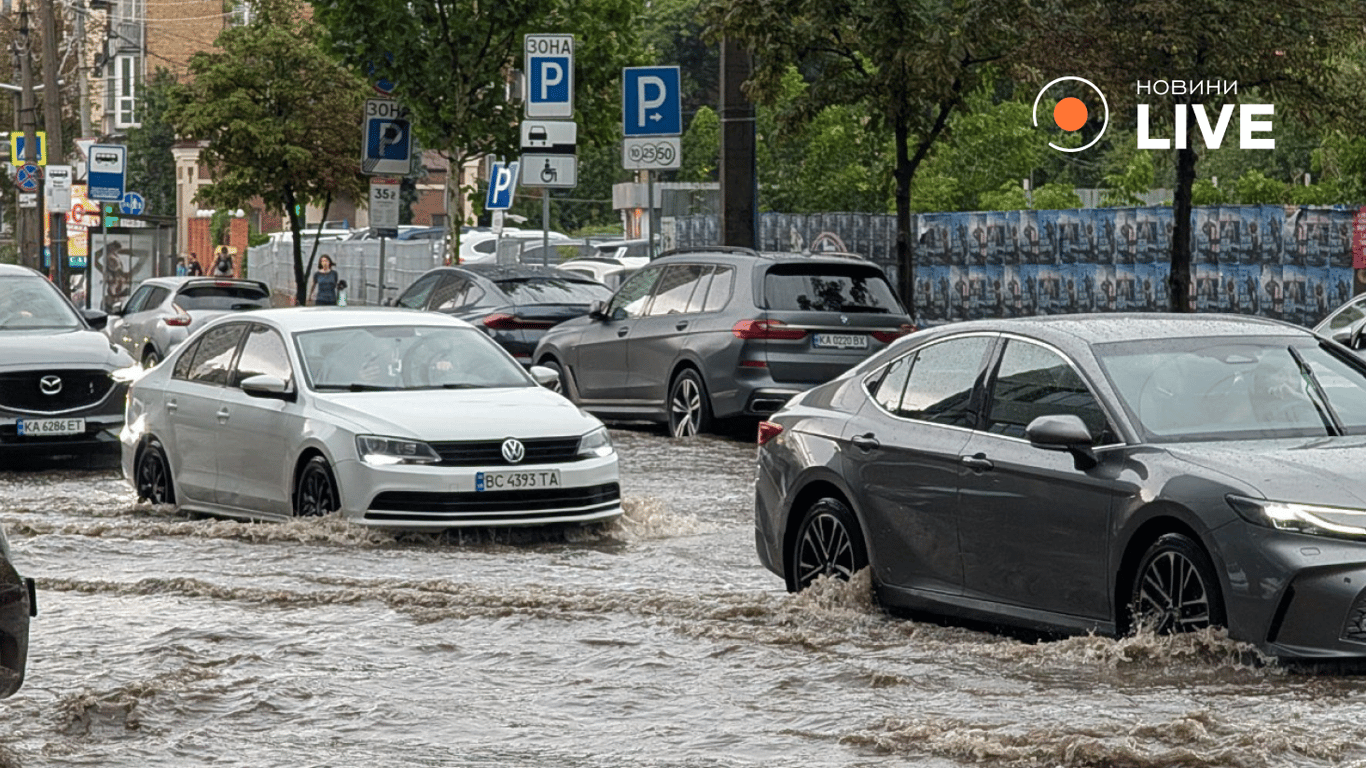 Ускладнений рух в Києві 6 серпня