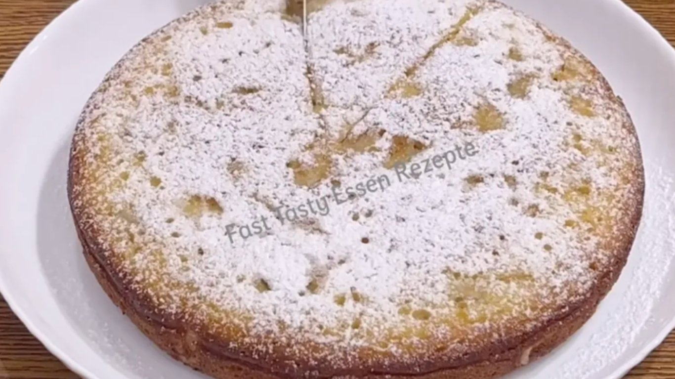 рецепт манника з кефіром та яблуками