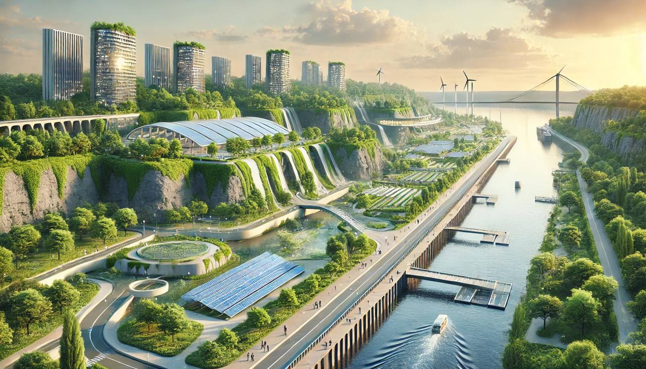 Река Днепр в будущем