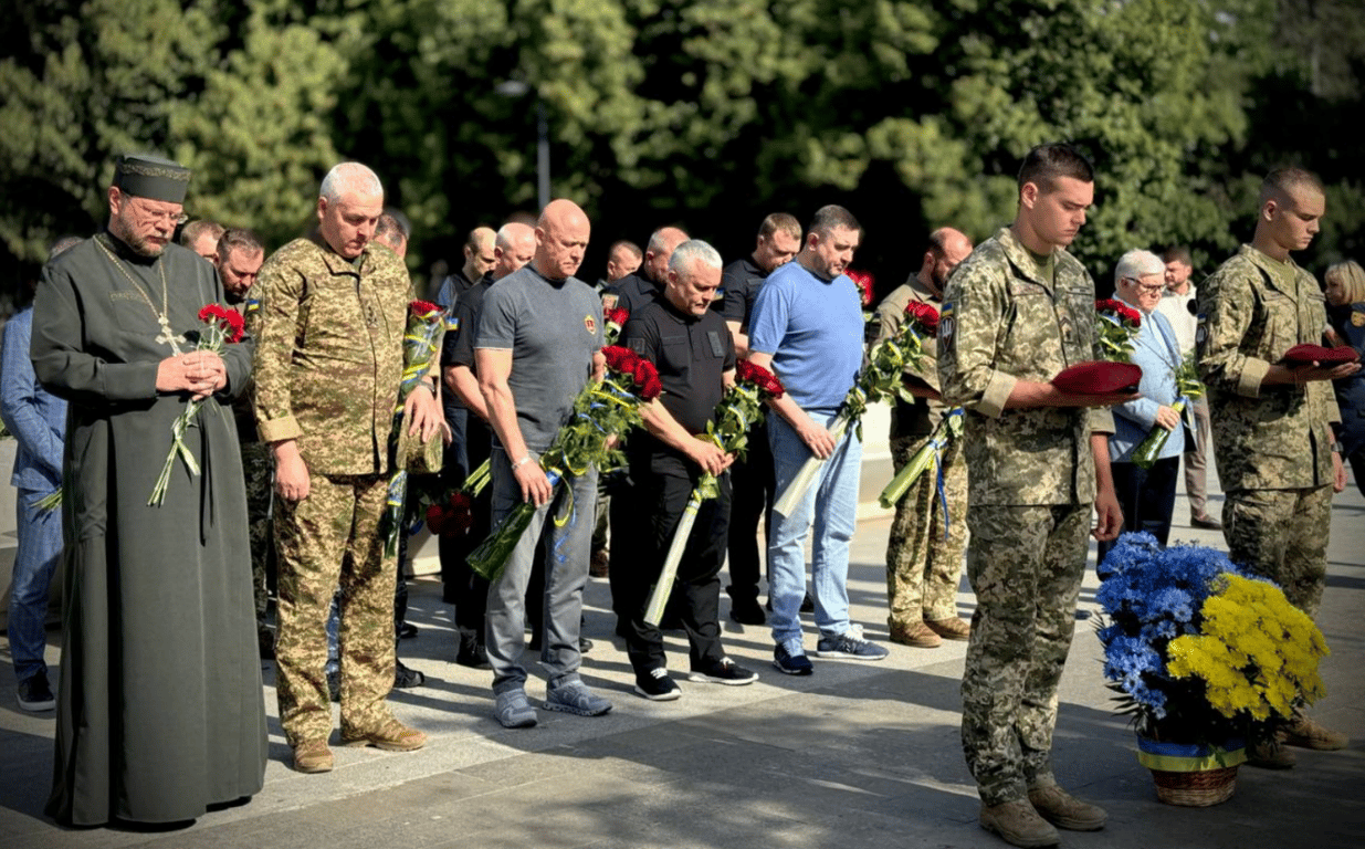 Почтили память Героев Украины в Одессе 28 июня