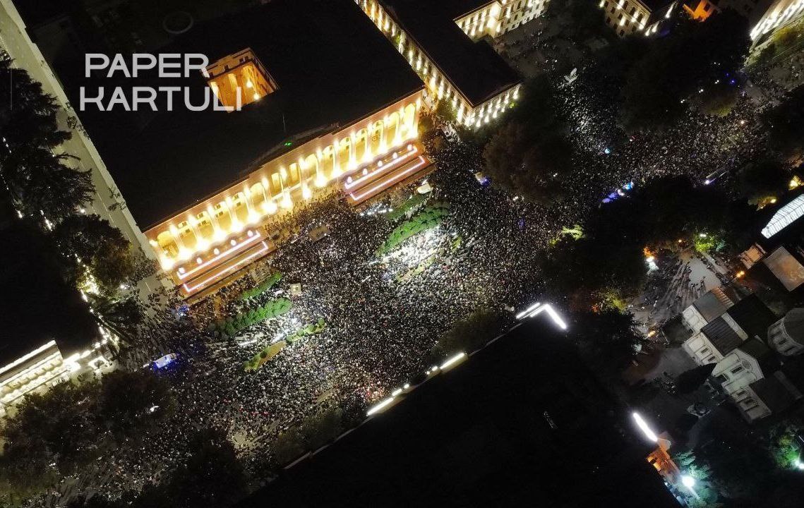 Активісти вийшли на мітинг у Грузії 28 жовтня