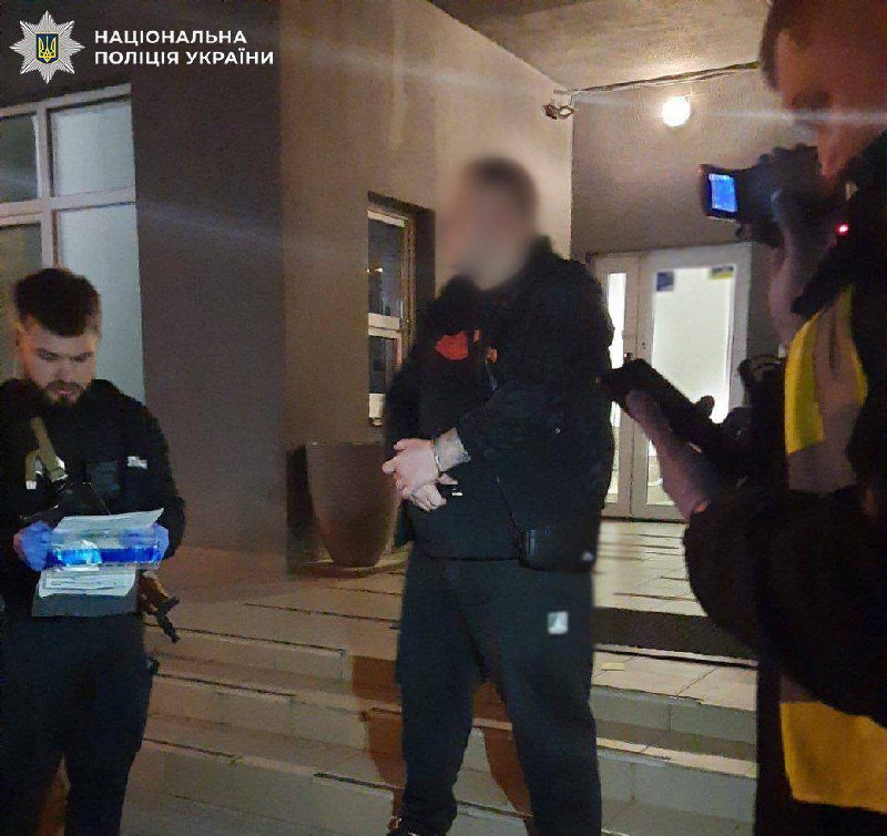 У Києві затримали чоловіка, який стріляв гумовими кулями