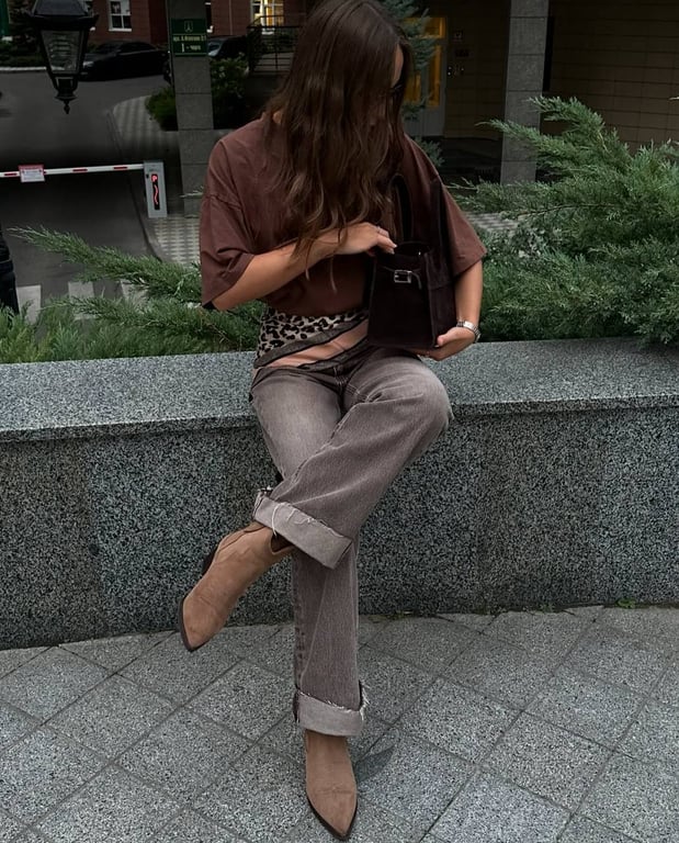 The scarf is one of the stylish accessories