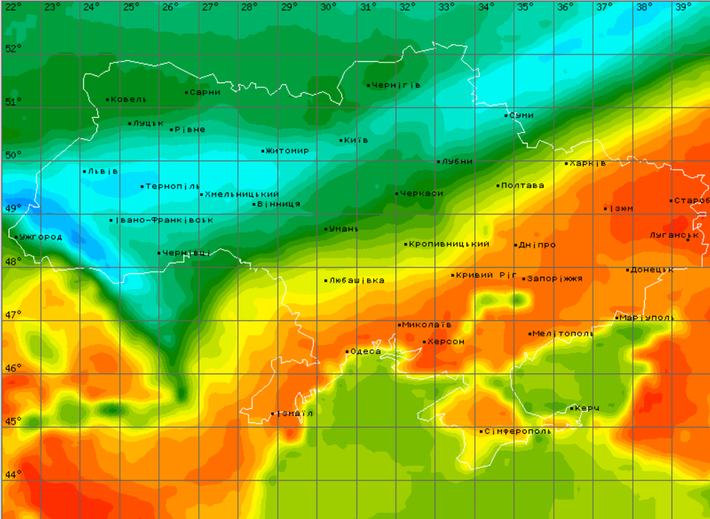 Погода в Україні 24 вересня
