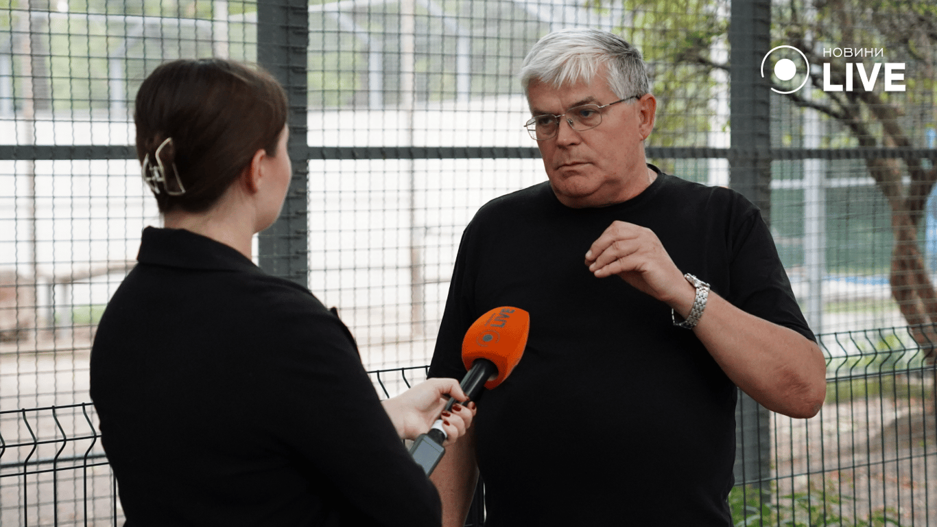 The director of the zoo about saving animals. Photo: News.LIVE/Yulia Braslavska