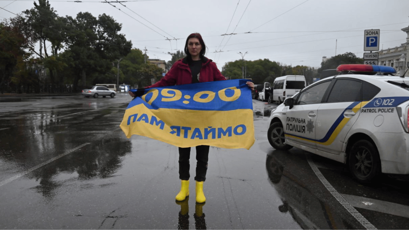 В Одесі відбулпся акція "Хвилина мовчання"