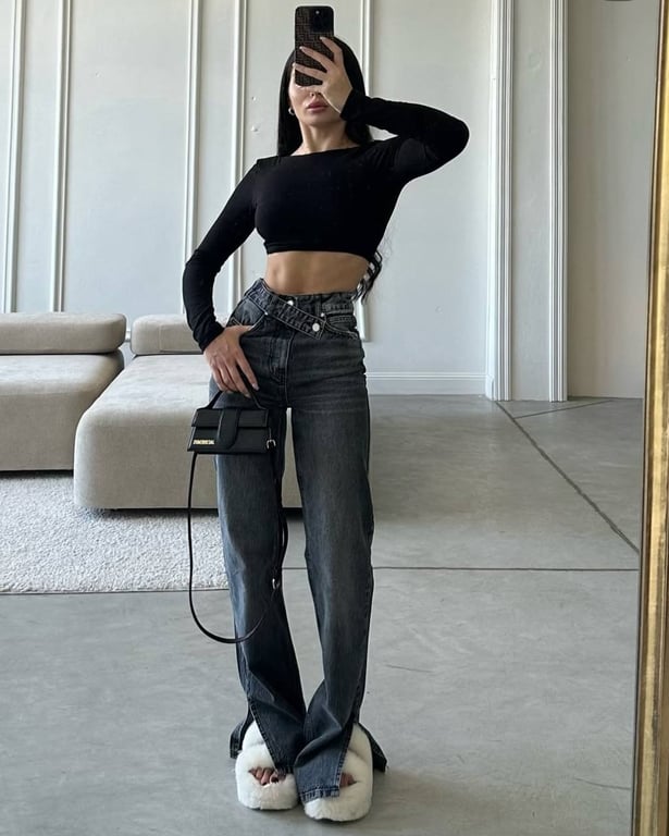 Джинси, що візуально подовжують ноги