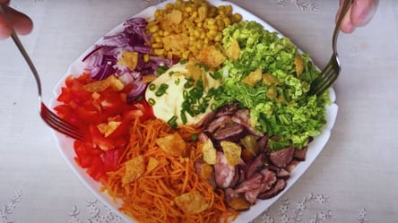 Рецепт українського салату на всі випадки життя "цап у городі" - 285x160