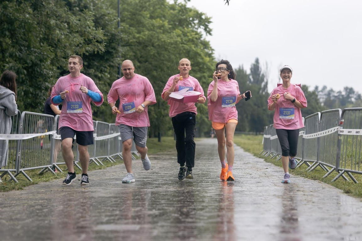 Команда BPSH на дистанції 2 км. Фото: Future for Ukraine