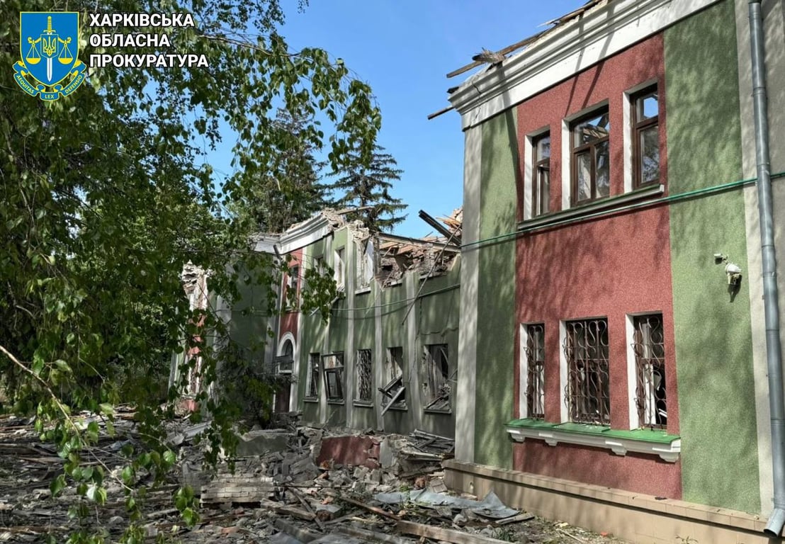 Знищені будинки в Харківській області