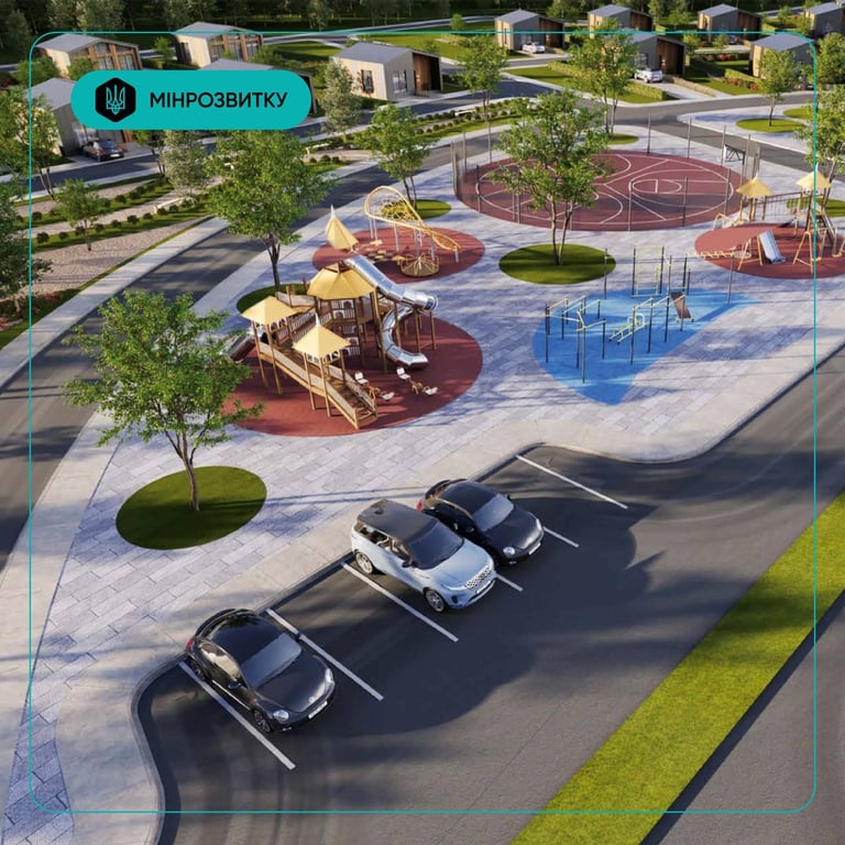 Будівництво житлового кварталу для ВПО на Київщині