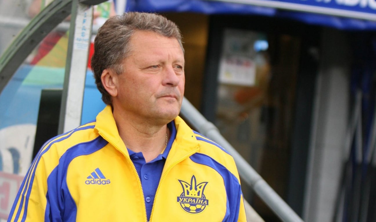 Главный тренер сборной Украины Мирон Маркевич в 2010 году