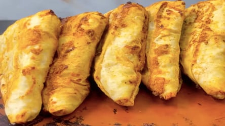 Лаваш + фарш — ліниві бендерики для швидкого сніданку - 285x160