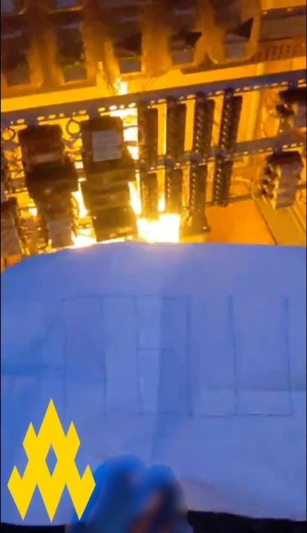 Диверсія в Донецькій області