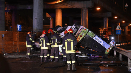 Авария туристического автобуса в Италии: в МИД сообщили о четырех погибших украинцах - 285x160