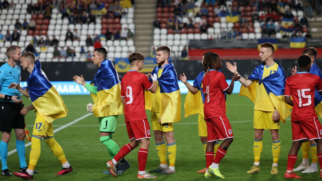 Молодежная сборная Украины разгромила Люксембург в матче отбора на Евро-2025