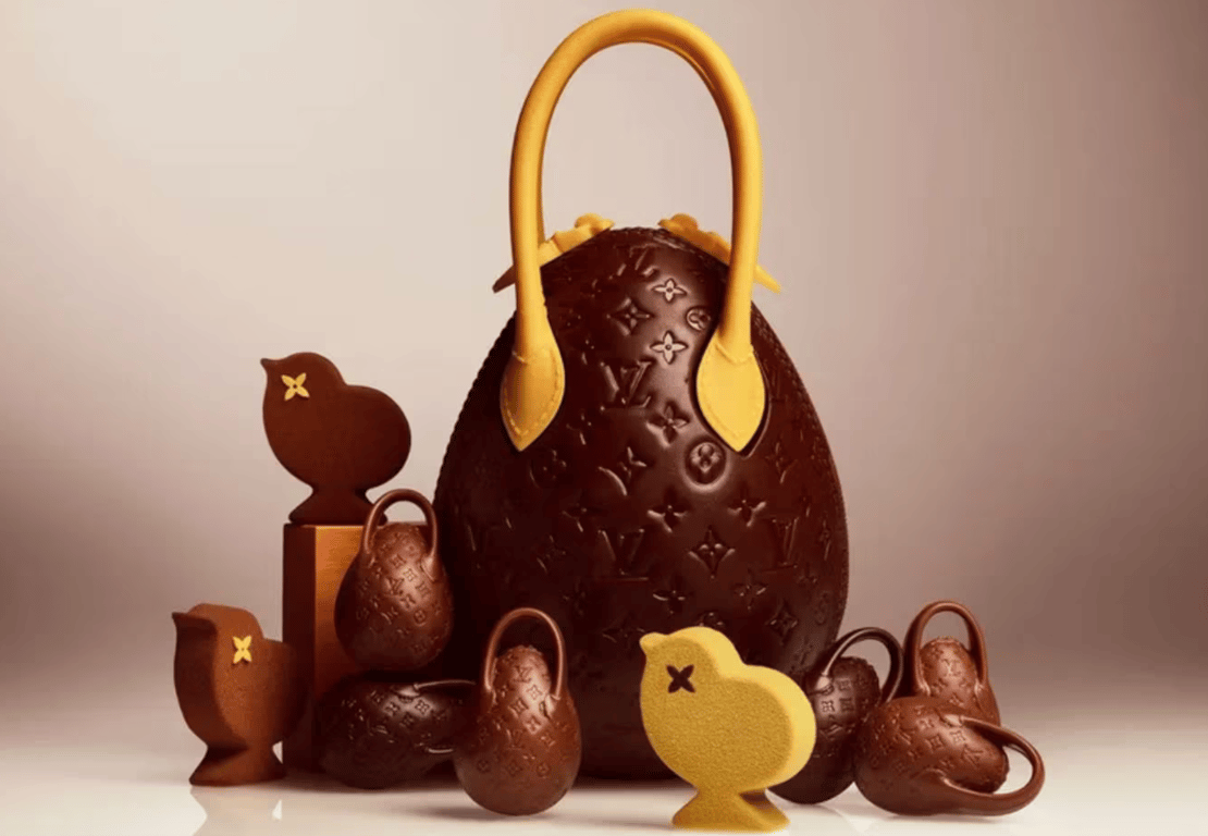 Десерт у вигляді сумки до Великодня