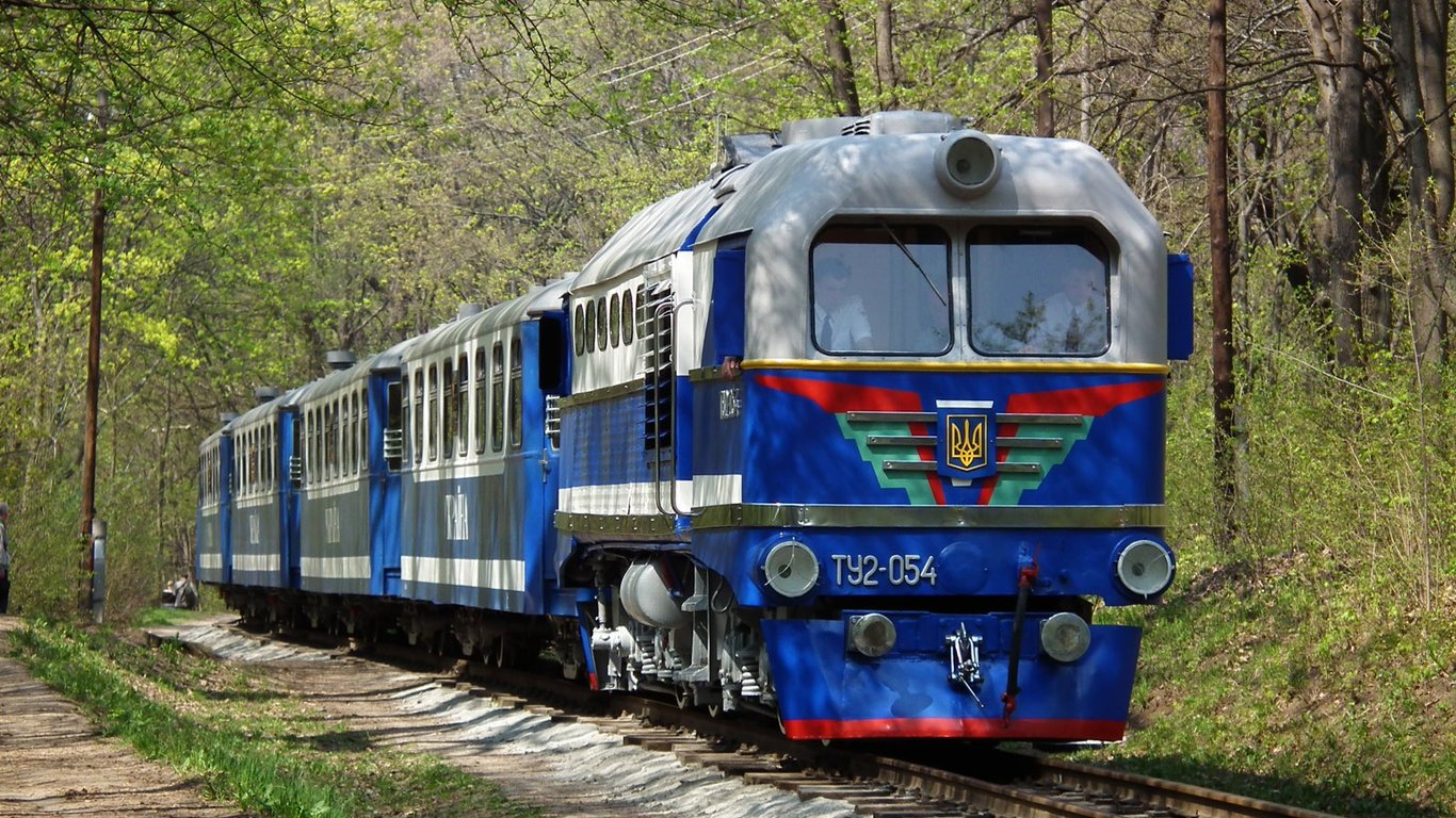 Детская железная дорога в Харькове возобновит движение поездов