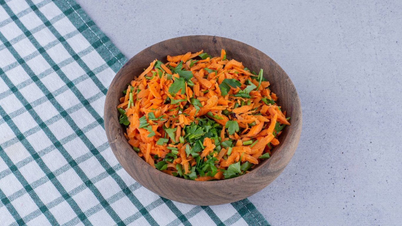 Вкусная закуска из моркови к праздничному столу — видео рецепт